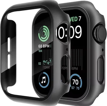 Защитный чехол защитное стекло Apple Watch 46 мм Black