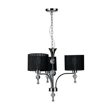 Люстра AZzardo IMPRESS 3 BLACK AZ0498