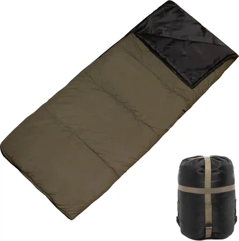 Спальный мешок одеяло IVN basic с компрессионным мешком Olive (IV-200SP)