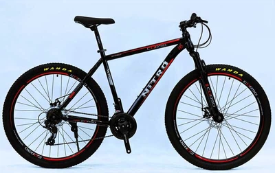 Велосипед двоколісний спортивний Corso NT-63500 «Nitro» (колеса Ø29"/гума, рама: 21"/алюміній, швидкостей: 21, обладнання Saiguan)
