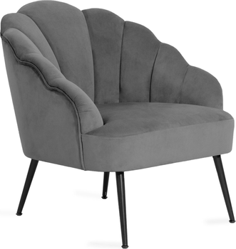 Fotel tapicerowany Homla ARIEL 65 x 71 x 76 cm Grey (5902869969847)