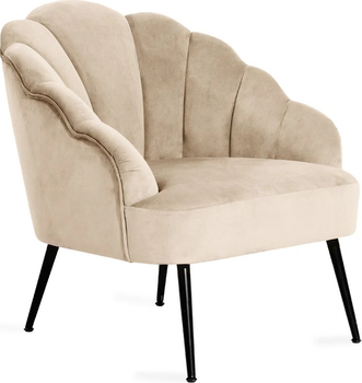 Fotel tapicerowany Homla ARIEL 65 x 71 x 76 cm Beige (5904183851679)