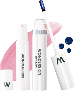 Zestaw Wonderskin Wonder Blading Żelowa maseczka do ust Beautiful 4 ml + Aktywator w sprayu 5 ml (850007254254)