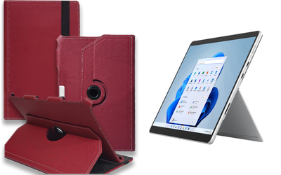 Чехол Spinner360 для планшета Microsoft Surface Pro 8, Pro 9, цвет Bordo