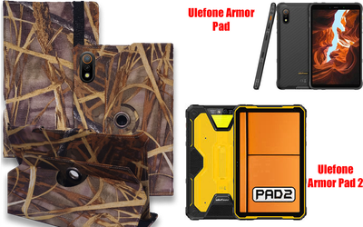 Чехол Spinner360 для планшета Ulefone Armor Pad, Armor Pad 2, цвет Kamush