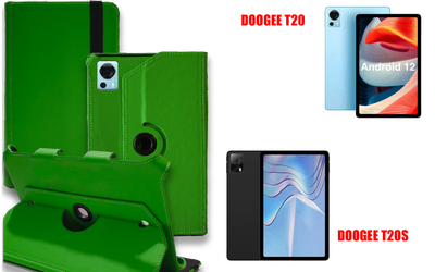 Чехол Spinner360 для планшета DOOGEE T20, T20S, цвет Green