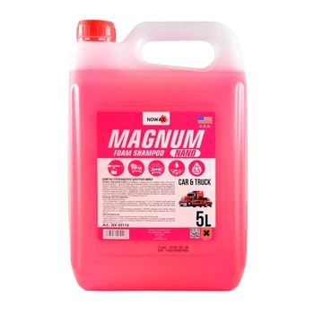Шампунь Nowax Magnum Nano Foam Shampoo суперконцентрат для ручного миття 5 літрів