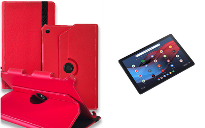Чехол Spinner360 для планшета Google Pixel Slate m3, цвет Red