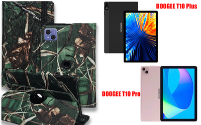 Чехол Spinner360 для планшета DOOGEE T10 Plus, T10 Pro, цвет Lis
