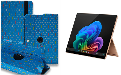 Чехол Spinner360 для планшета Microsoft Surface Pro 10, Pro 11, Pro 11 X Elite, цвет Feshn Blue