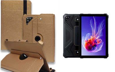 Чехол Spinner360 для планшета Blackview Oscal Spider 8, цвет Gold