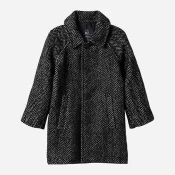 Детское демисезонное пальто для девочки GAP 538163903 92 см Серое (1159835213)