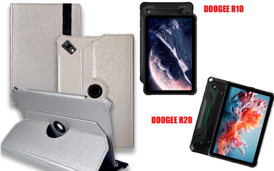 Чехол Spinner360 для планшета DOOGEE R10, DOOGEE R20, цвет Silver
