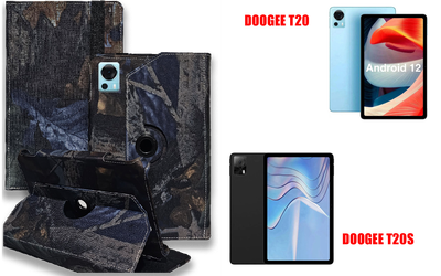 Чехол Spinner360 для планшета DOOGEE T20, T20S, цвет Hrab