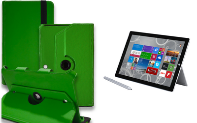 Чехол Spinner360 для планшета Microsoft Surface Pro 2, Pro 3, Pro 4, цвет Green
