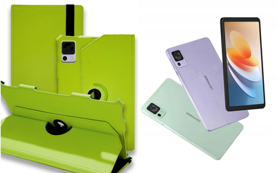 Чехол Spinner360 для планшета DOOGEE T20 Mini, T20 Mini Pro, цвет Light Green
