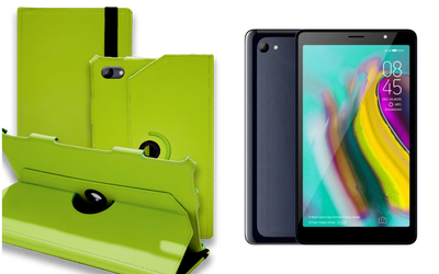 Чехол Spinner360 для планшета Tecno Tab 7 P704a, цвет Light Green