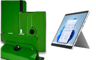 Чехол Spinner360 для планшета Microsoft Surface Pro 8, Pro 9, цвет Green