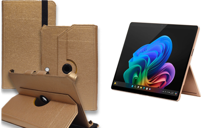 Чехол Spinner360 для планшета Microsoft Surface Pro 10, Pro 11, Pro 11 X Elite, цвет Gold