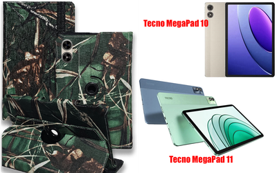 Чехол Spinner360 для планшета Tecno MegaPad 10, MegaPad 11, цвет Lis