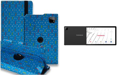 Чехол Spinner360 для планшета Thomson TEO 13, цвет Feshn Blue