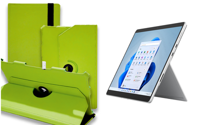 Чехол Spinner360 для планшета Microsoft Surface Pro 8, Pro 9, цвет Light Green