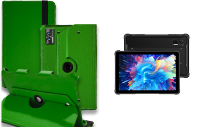 Чехол Spinner360 для планшета DOOGEE R08, цвет Green