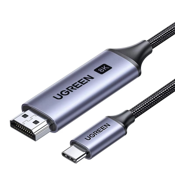 Кабель UGREEN CM565 USB-C to HDMI 2.1 8K/60Hz 2м