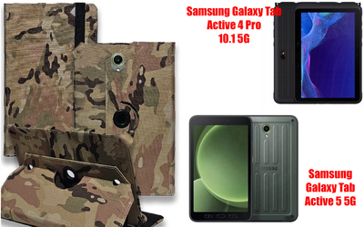 Чехол Spinner360 для планшета Samsung Galaxy Tab Active 4 Pro, Active 5 5G, цвет Multikam