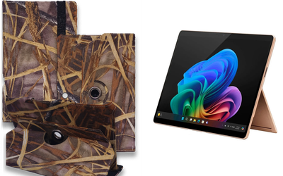 Чехол Spinner360 для планшета Microsoft Surface Pro 10, Pro 11, Pro 11 X Elite, цвет Kamush