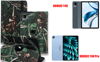 Чехол Spinner360 для планшета DOOGEE T40, DOOGEE T40 Pro, цвет Lis