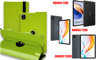 Чехол Spinner360 для планшета DOOGEE T30E, T30S, T30SE, цвет Light Green