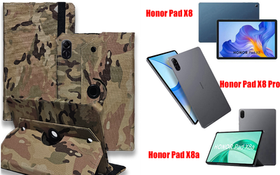 Чехол Spinner360 для планшета Honor Pad X8, Pad X8 Pro, Pad X8a, цвет Multikam
