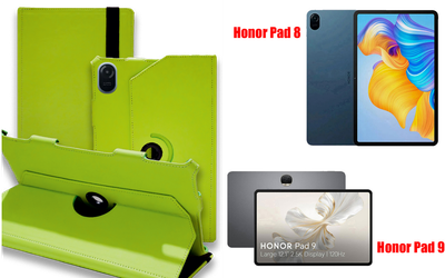 Чехол Spinner360 для планшета Honor Pad 8, Honor Pad 9, цвет Light Green