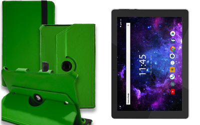 Чехол Spinner360 для планшета Assistant AP-108 Cetus, цвет Green