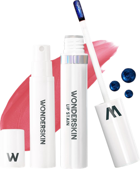 Zestaw Wonderskin Wonder Blading Żelowa maseczka do ust Romance 4 ml + Aktywator w sprayu 5 ml (850007254162)