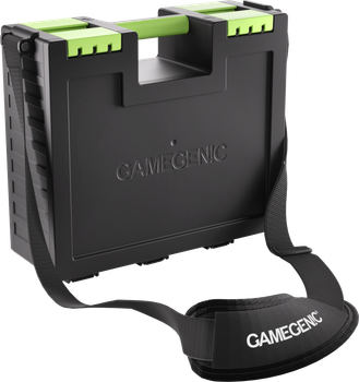 Walizka dwustronna Gamegenic Game Castle Green/Black GGS22036ML (4251715414545)