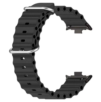 Силиконовый ремешок Primo Ocean для часов Xiaomi Redmi Watch 5 / Xiaomi Smart Band 9 Pro - Black