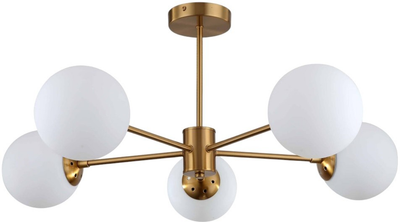 Lampa wisząca Light Prestige Roma 5 5 x E14 złota (LP-1345/5P GD)
