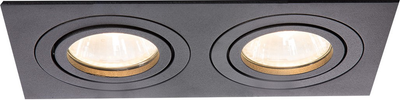 Точковий світильник Light Prestige Metis 2 2xGU10 Чорний (LP-2780/2RS BK)