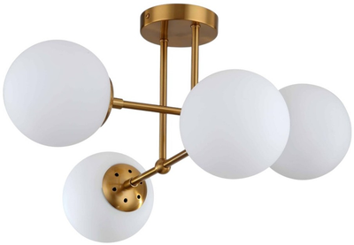Lampa wisząca Light Prestige Roma 4 4 x E14 złota (LP-1345/4P GD)