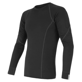 Термолонгслів чоловічий Sensor Merino Active LS SM11MA-black-XL чорний