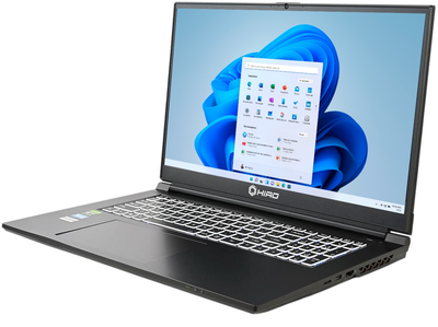 Laptop HIRO KX750 (5900626473224) Gray