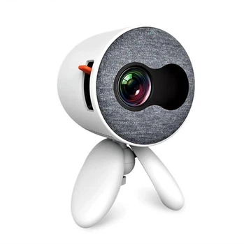 Проектор мультимедийный YG220 Full HD Led с WiFi детский беспроводной ОС Android Бело-серый (127-14-14431)