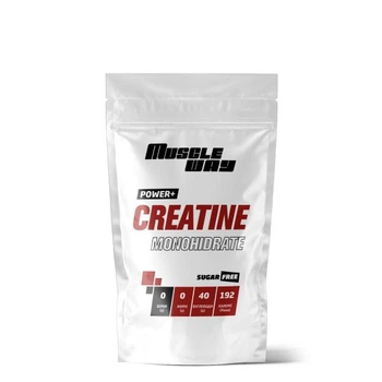 Креатин моногидрат Muscle Way Creatine Monohіdrate POWER+ 99,9% порошковый на 50 порций 250 г Без вкуса (14-125-cre-mw-rs250)