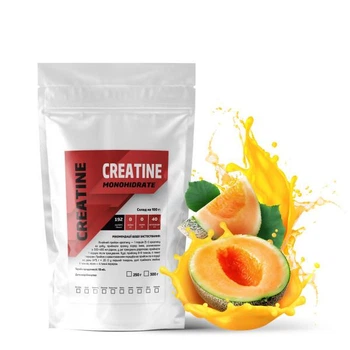 Креатин моногидрат Creatine Monohidrate 99,7% порошковый на 50 порций 250 г Дыня (14-125-cre-d250)