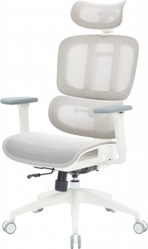 Кресло офисное OfficePro Skyline OC680-W-LG-LG White/Light Gray 