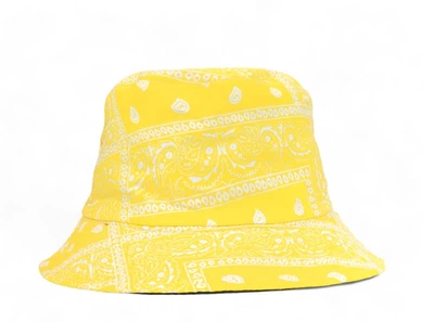 Двостороння панамка Fashion P0042-W 56-58 Чорний Жовтий