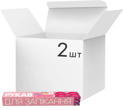 Упаковка рукавів Добра Господарочка для запікання 29 см 5 м х 2 пачки (4820086522922)