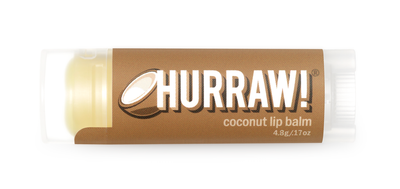 Бальзам HURRAW! Coconut Lip Balm для губ з ароматом кокосу 4.8 г
